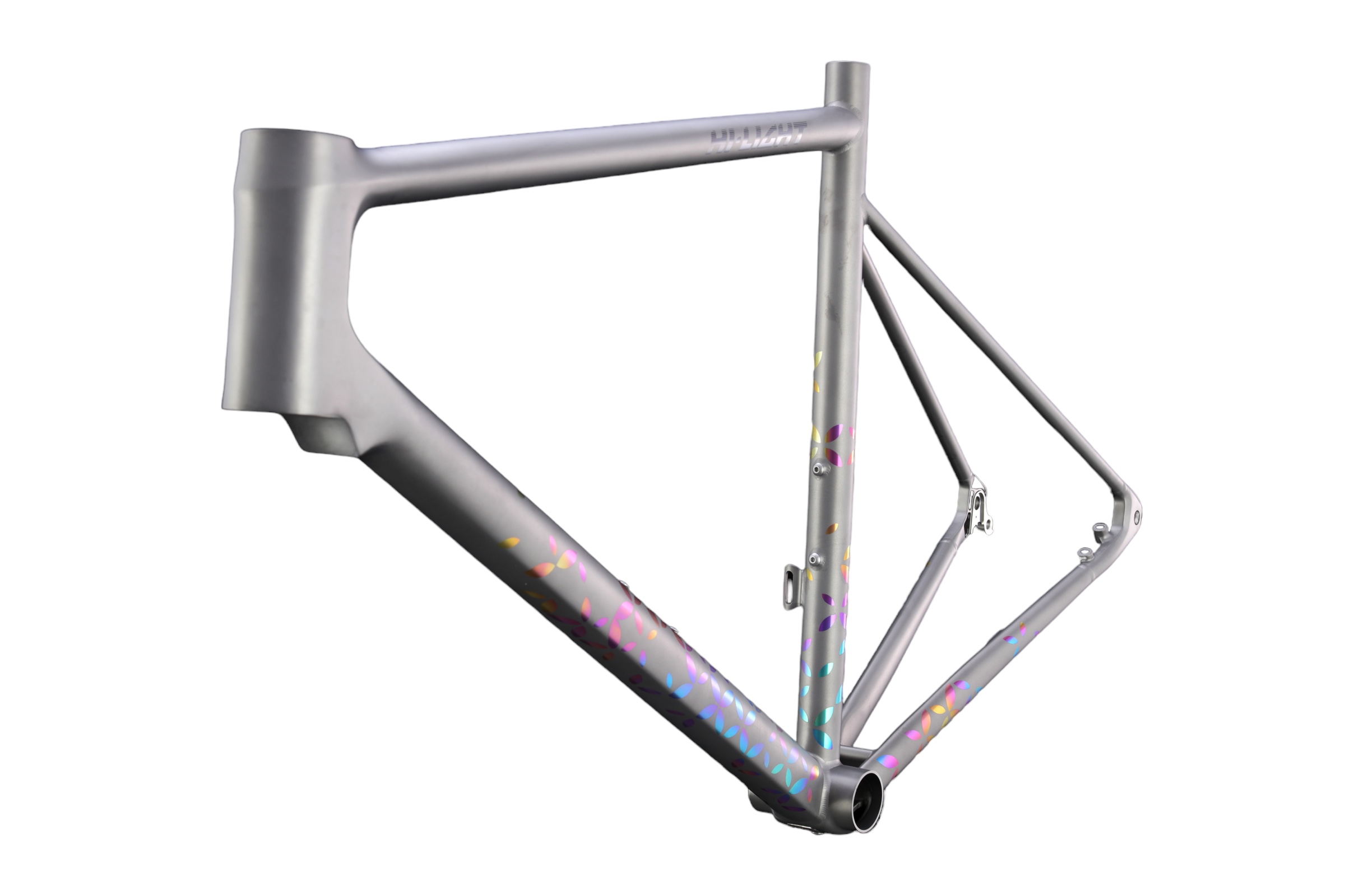 Sườn xe đạp Hi light Titanium Road R0 (Chính hãng, bảo hành 5 năm